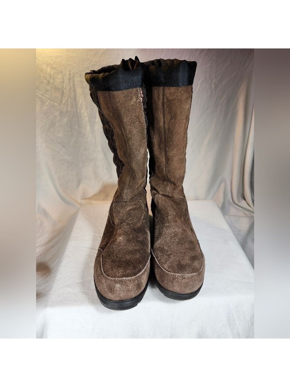 Land's End Suede winter boot sz 9B